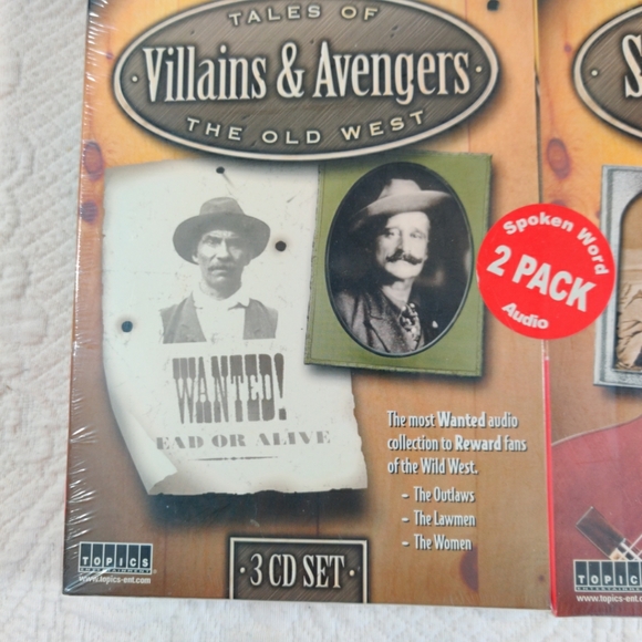 Tales Of The Old West Villains And Adventures Songs And Stories Brand New Sealed - Picture 2 of 7